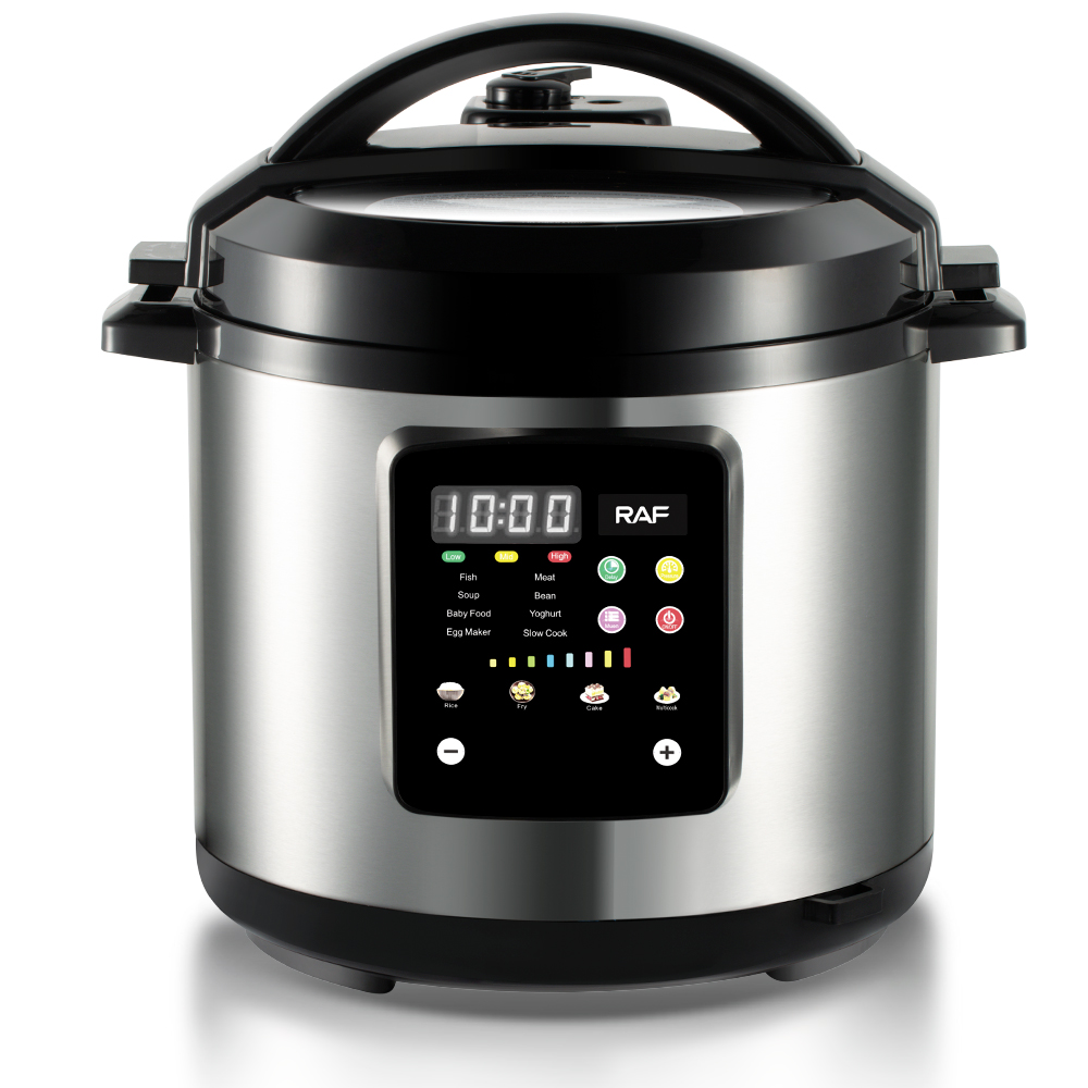 RAF European standard electric pressure cooker 6L Rice cooker, Household non-stick pot, multi-functional 24-hour heat preservation rice cooker R.172 Item Picture