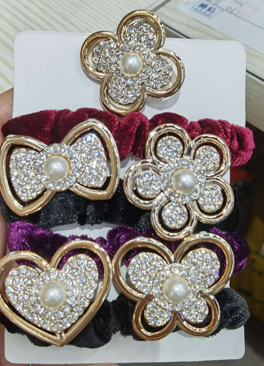 时尚饰品精致发饰 头饰发圈优雅头绳 独特大肠圈女士头饰精品推荐饰品头饰头绳发圈大肠圈详情图6