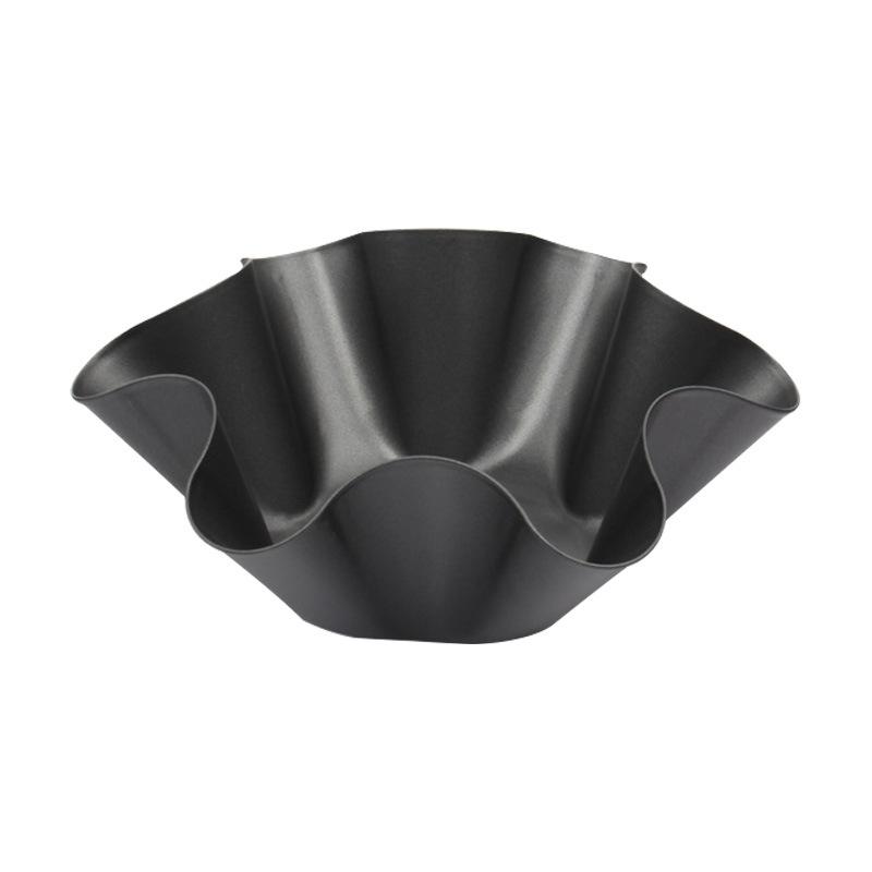 Salad Bowl Non-Stick Flower-Shaped Baking Bowl 6-Inch 8-Inch Non-Stick Carbon Steel Cereal Cake Corn Cake Baking Mold Baking Tray Baking