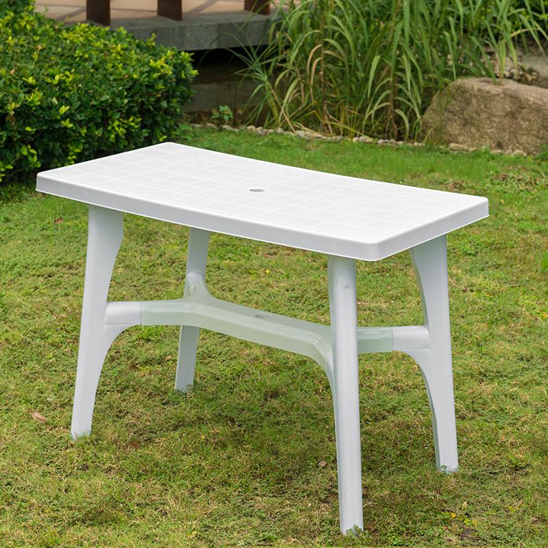 direct sales discount plastic long table outdoor casual special table beach table plastic sidewalk snack booth table