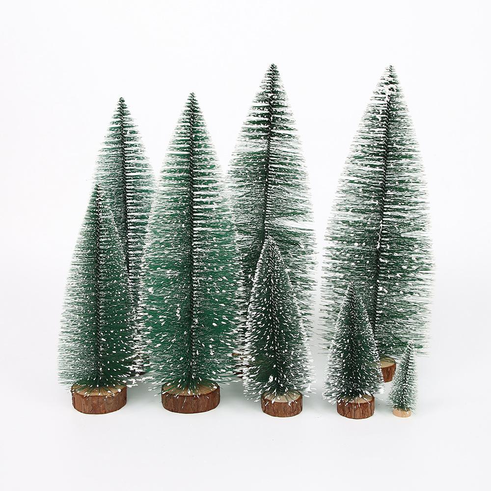 christmas white cedar small christmas tree mini pine needle christmas tree window desktop decoration christmas decoration