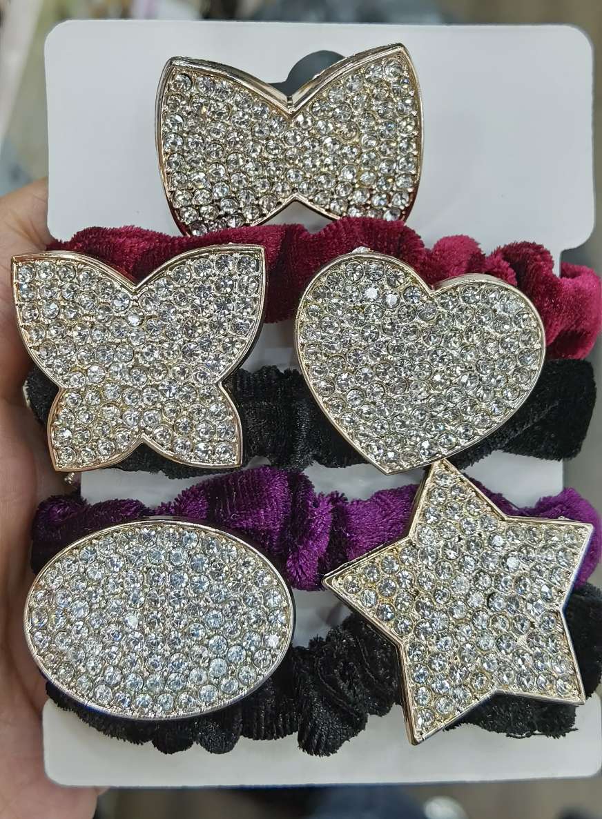 时尚饰品精致发饰 头饰发圈优雅头绳 独特大肠圈女士头饰精品推荐饰品头饰头绳发圈大肠圈详情图3