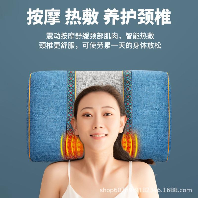 factory direct supply cervical pillow head care stretch cervical pillow candy shaped pillow buckwheat hull ketsumeishi cylinder details Picture