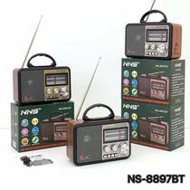 new retro portable creative bluetooth speaker portable outdoor radio subwoofer with antenna portable speaker