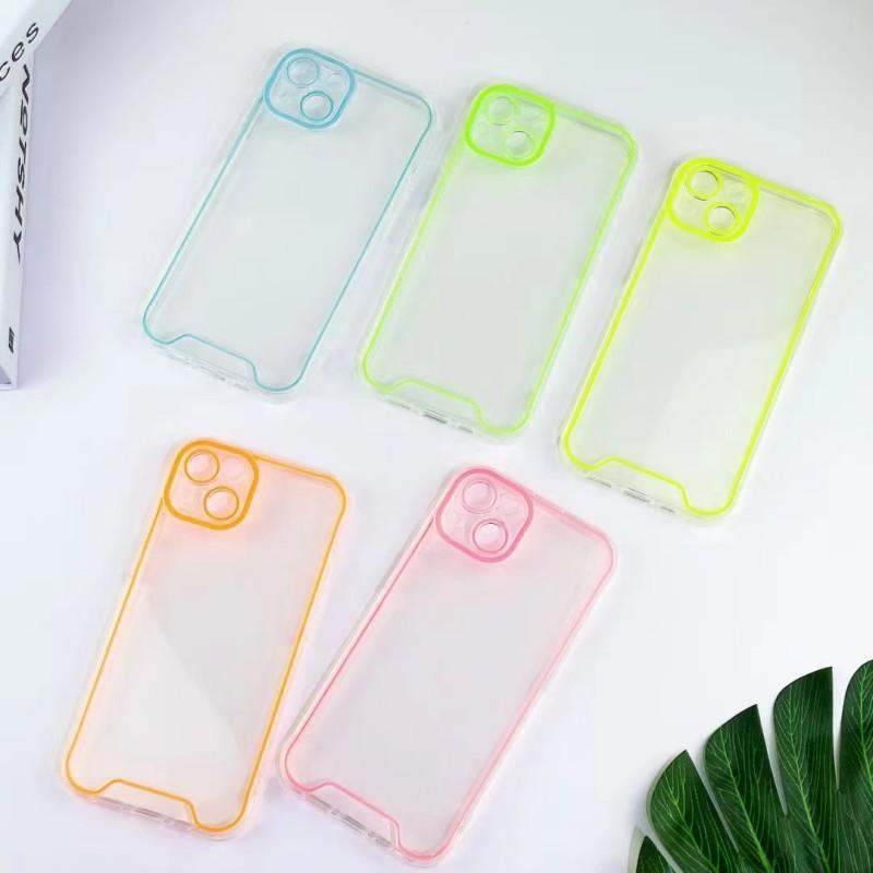 luminous phone case tpu for iphone15pm phone case luminous transparent xr 13 phone cover 14 protective case