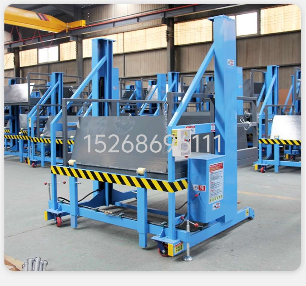 Factory warehouse logistics handling lifting platform, electric hydraulic lift, 2-ton and 3-ton mobile loading and unloading platform detail image 8