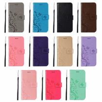 for apple 15promax14131211 flip leather case s2322 butterfly embossed protective case a14 phone case