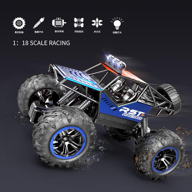 Cross-Border Children's Remote Control Car Climbing Car Charger Electric Remote Control Car Toy Alloy Remote Control off-Road Vehicle Bigfoot