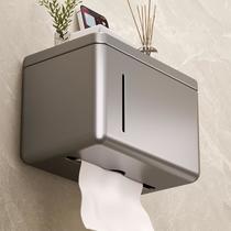 toilet tissue box wall-mounted toilet paper holder bathroom punch-free toilet paper holder toilet roll paper storage rack