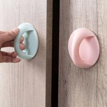 Door Handle Punch-Free Window Adhesive Wardrobe Handle Strong Adhesive Balcony Glass Sliding Door Adhesive Hook