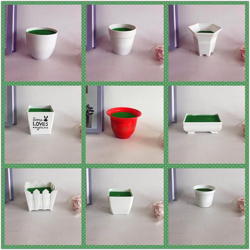factory direct sales artificial potted flower pot artificial flower pot art flower arrangement small basin green plant succulent small bonsai pot