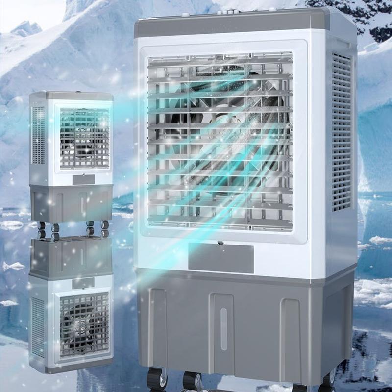 new industrial large thermantidote air cooler air conditioner fan household refrigeration mobile water-cooled air conditioner factory generation