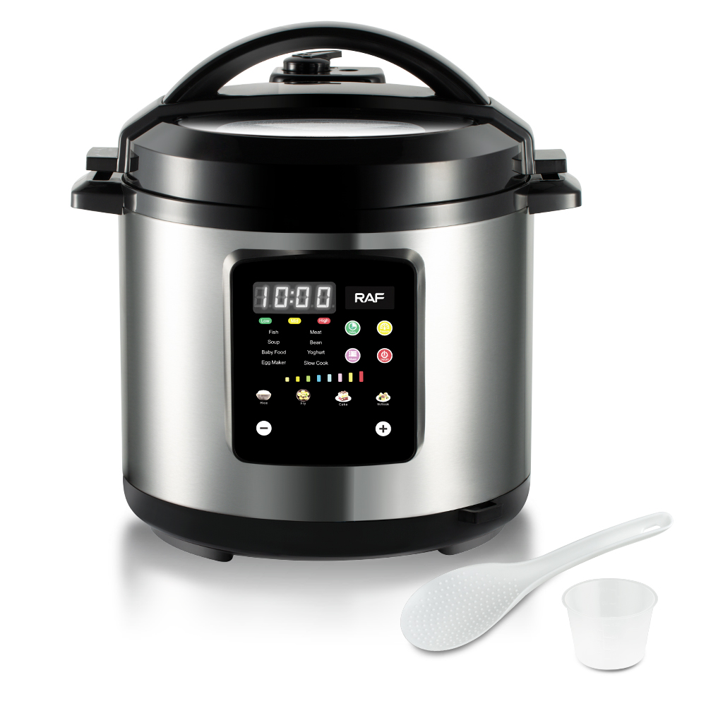 RAF European standard electric pressure cooker 6L Rice cooker, Household non-stick pot, multi-functional 24-hour heat preservation rice cooker R.172 Application Scenario