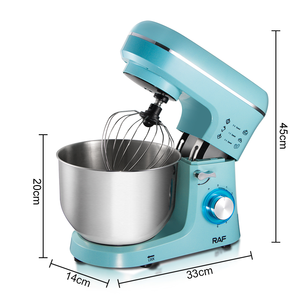 RAF Chef machine, fully automatic dough mixer, dough kneader, milk lid mixer, egg beater, desktop, household, small, multi-functional Item Picture