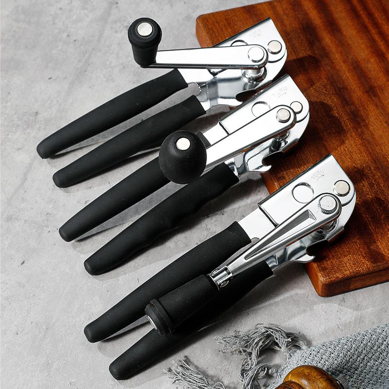 stainless steel can opener iron sheet can opener multi-function bottle opener screwdriver evaporated milk coconut milk can opener wholesale