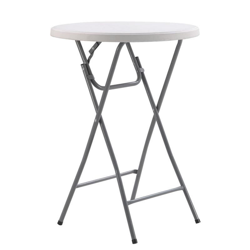60 folding plastic small bar table hdpe white folding bar high bar cocktail table