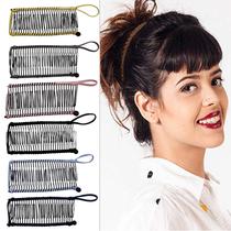 banana barrettes hair setting comb lazy hair setting comb personality fashion hair comb hair band banana hair clips