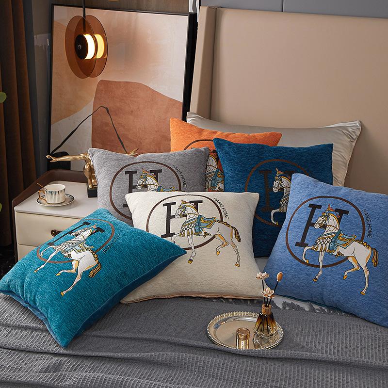 home fabric decoration bedside soft upholstery office waist support nap foreign trade wholesale pillow cushion full figure