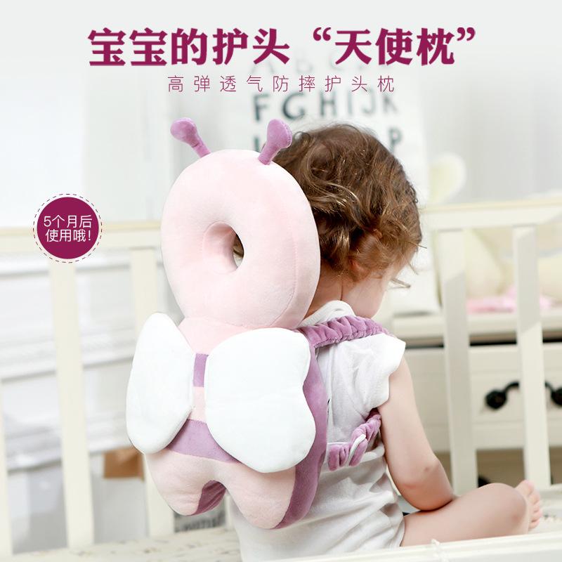 baby safety supplies baby toddler walking fall protection pillow baby headrest breathable anti-collision protective cap wholesale