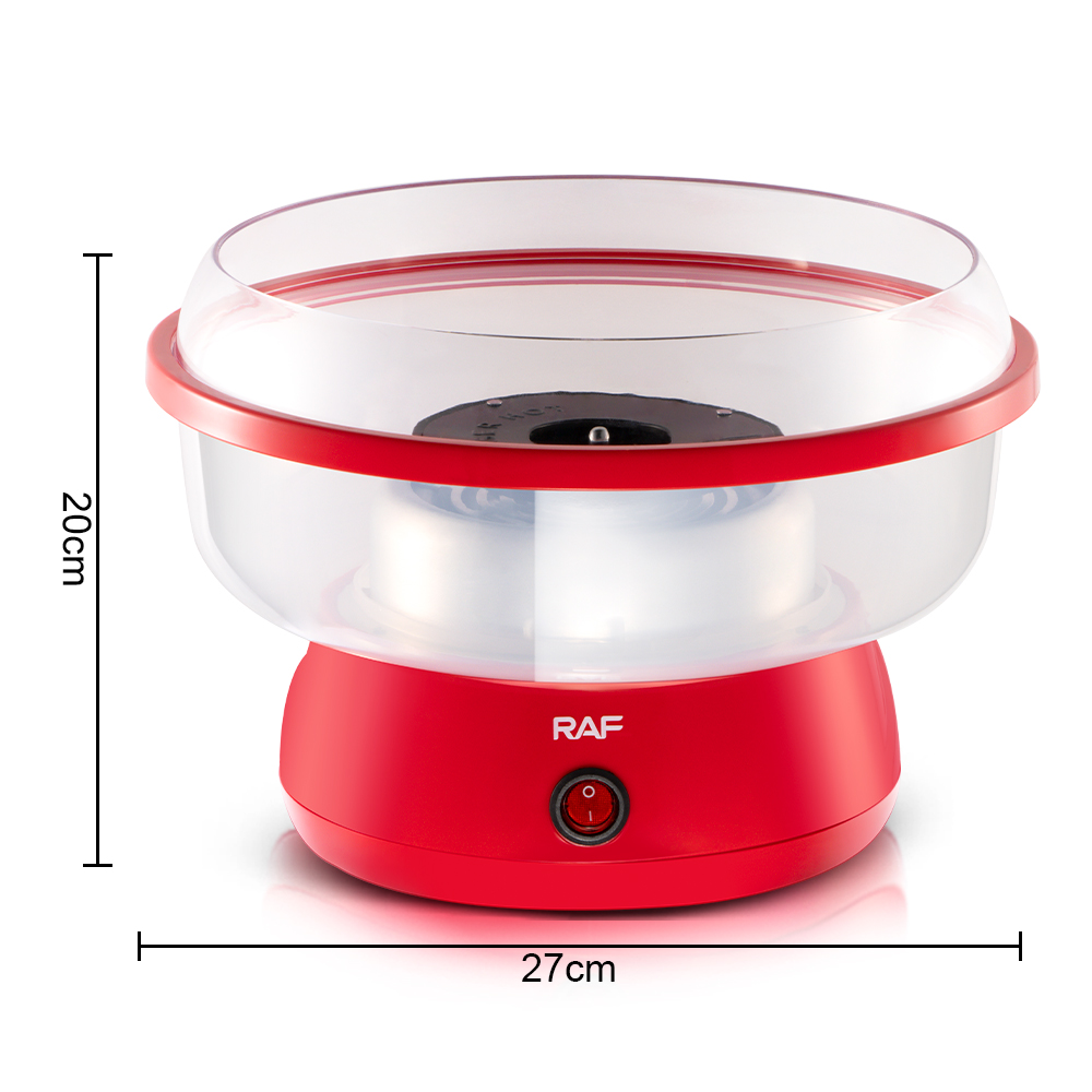 RAF European standard household cotton candy machine, fully automatic small DIY decorative cotton candy machine, mini children's electric Specification drawing