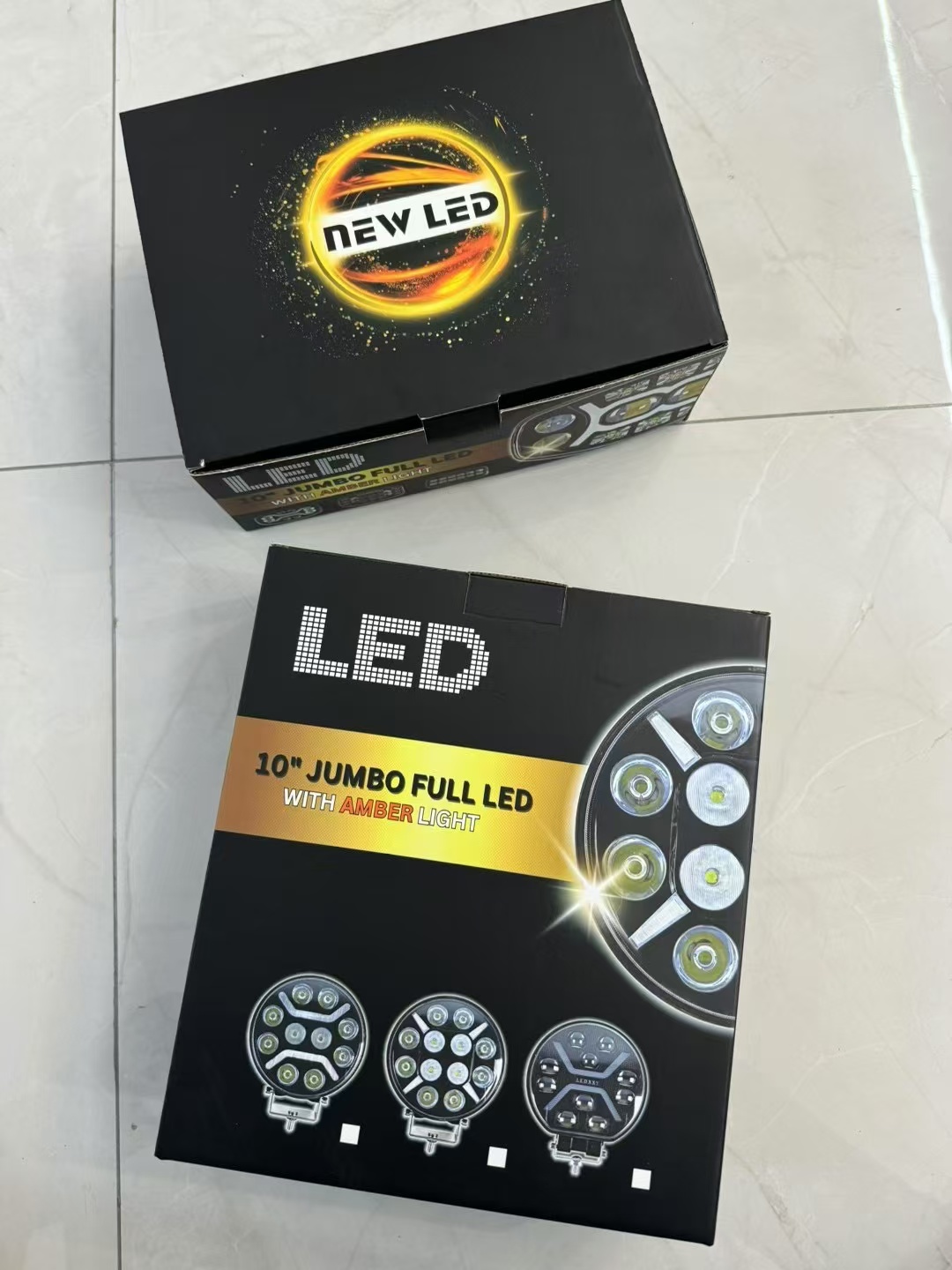Truck LED lights, Volvo European truck lights, searchlights, fog lights, roof lights, yellow and white lights, Russian foreign trade Item Picture