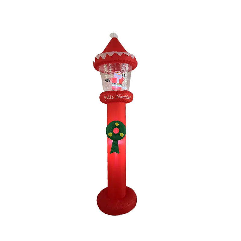 Factory direct sales, just in time for Christmas, 2.7M snowfall street lamps in Western language wholesale pic 1