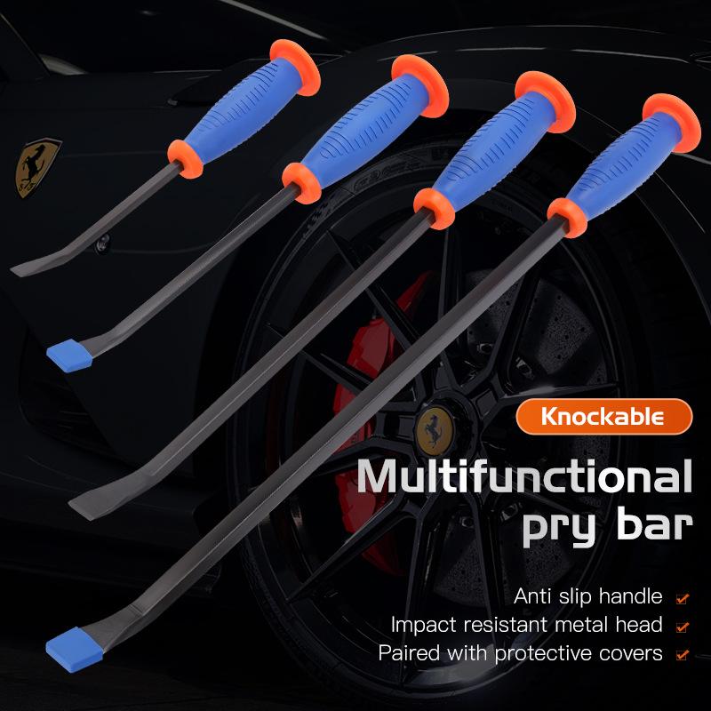 multifunctional workshop tire crowbar special tool auto repair crowbar warped stick tire rod long screwdriver can knock wrecking bar