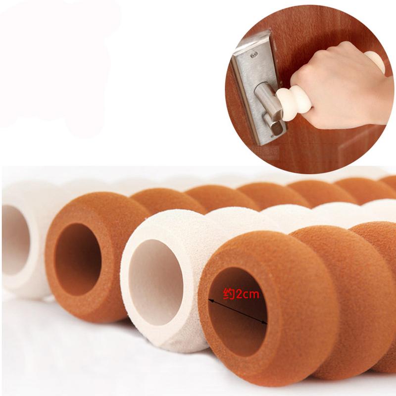 weikang thickened spiral baby anti-collision door handle gloves door handle children safety protective sleeve 2 pack