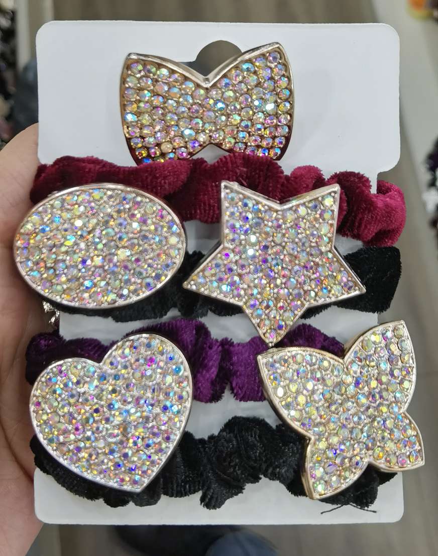 时尚饰品精致发饰 头饰发圈优雅头绳 独特大肠圈女士头饰精品推荐饰品头饰头绳发圈大肠圈详情图3