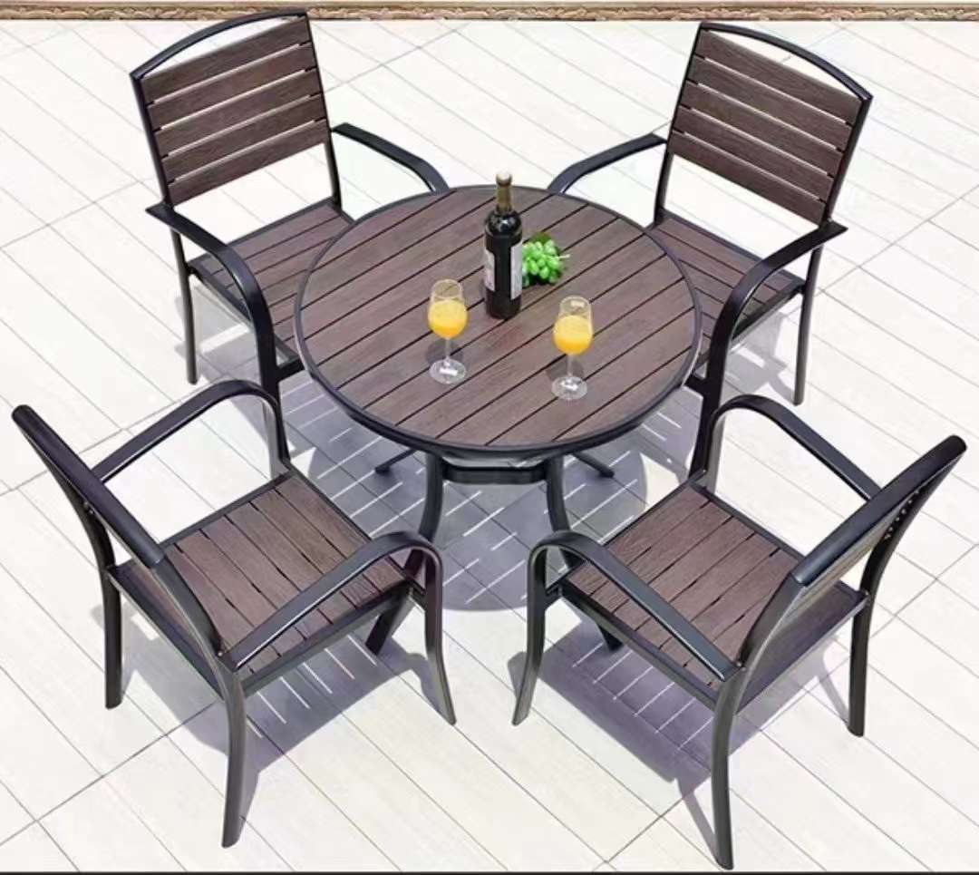 仿木茶几 客厅新中式茶桌椅套装 休闲户外家具 藤编桌椅组合 茶桌茶盘家装建材 休闲用品户外享受时光休闲用品户外详情图8