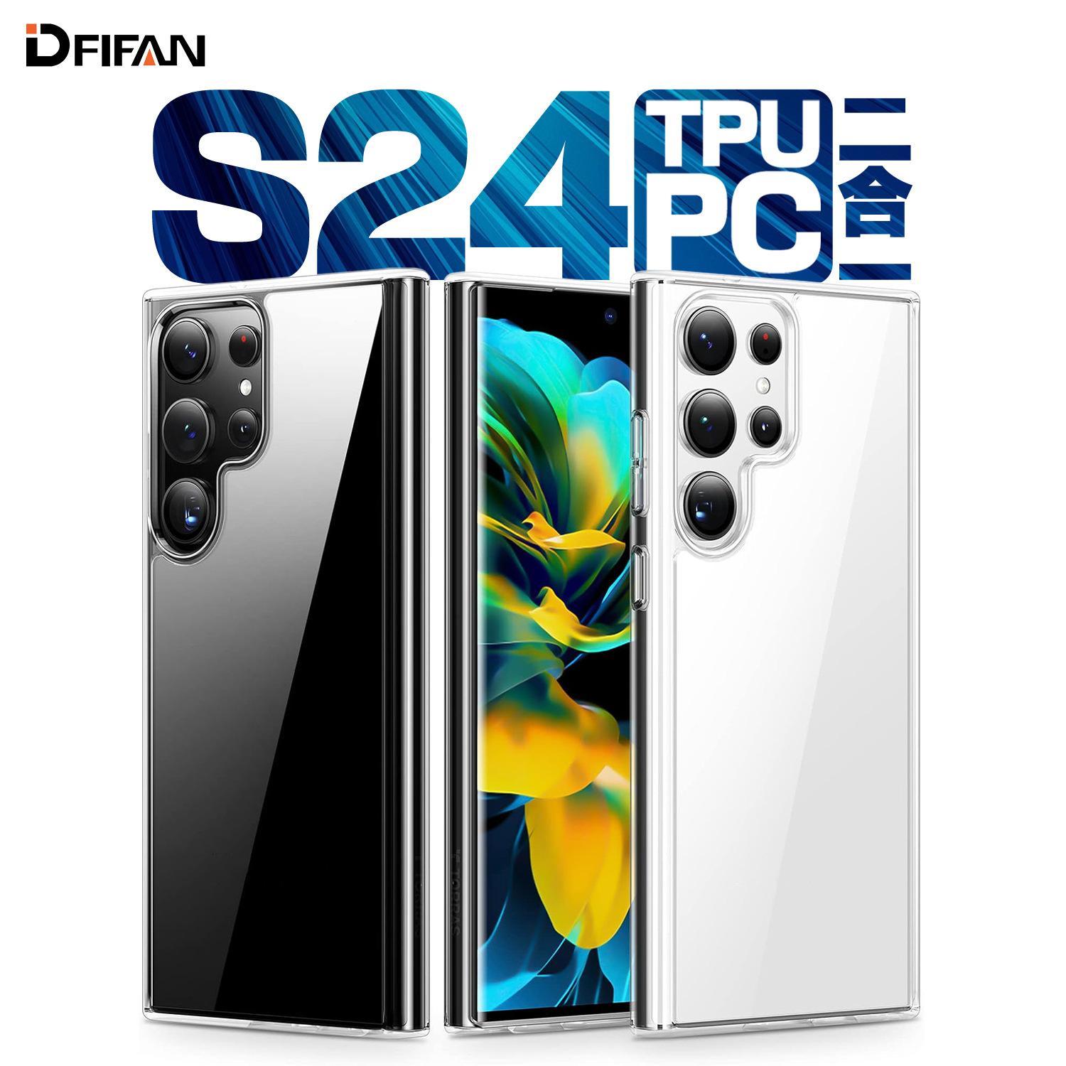 cross-border preferred for samsung s24ultra phone case phone case s22 drop-resistant hard case new s24 magnetic hand