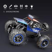 Cross-Border Children's Remote Control Car Climbing Car Charger Electric Remote Control Car Toy Alloy Remote Control off-Road Vehicle Bigfoot Monster