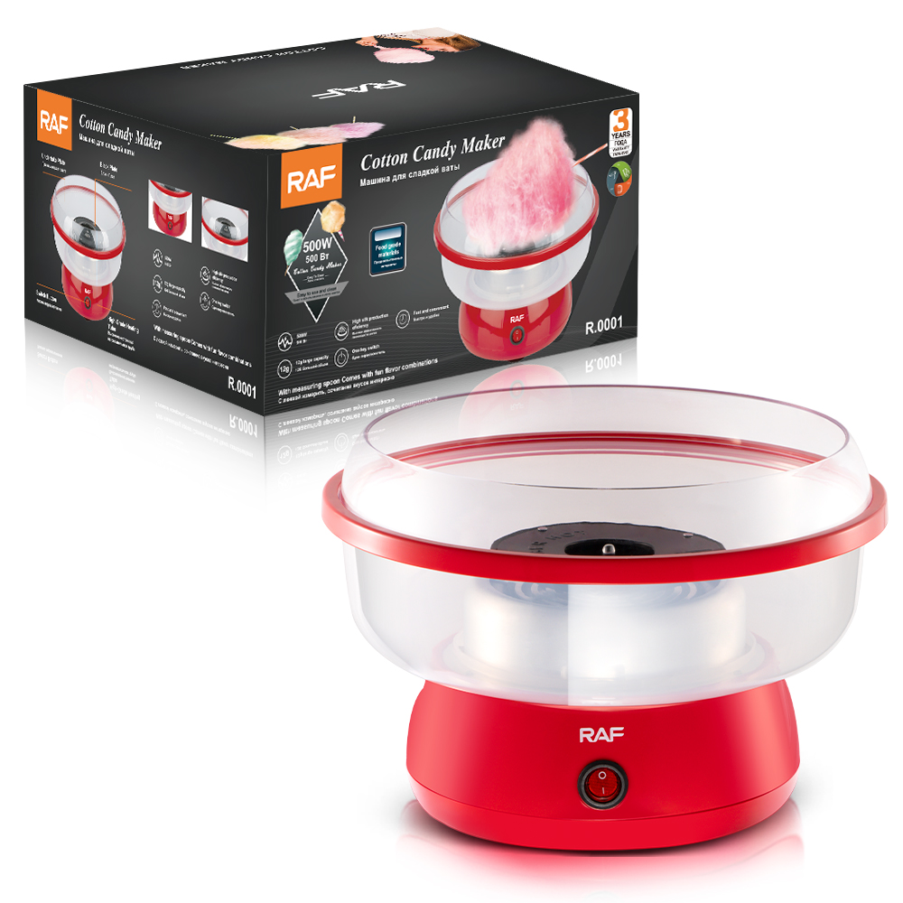 RAF European standard household cotton candy machine, fully automatic small DIY decorative cotton candy machine, mini children's electric details Picture