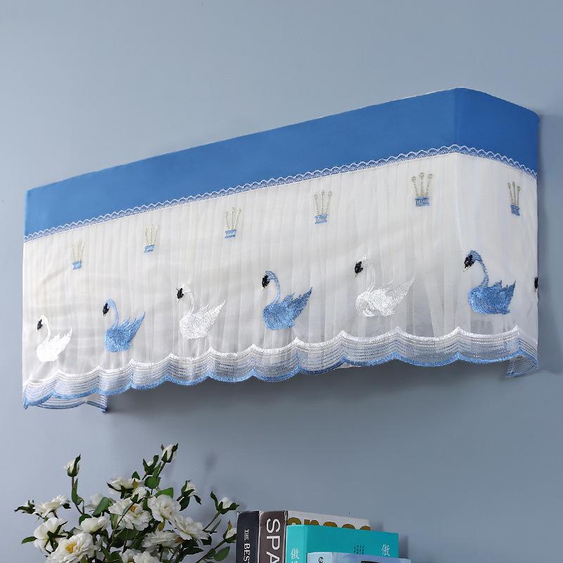 air conditioner cover sets of dust cover 1.5p full cover wall-mounted air conditioner cover bedroom and household greemei air conditioning cover cover cloth