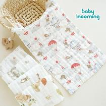 animal cartoon kids' towel six-layer gauze baby special face cloth children towel soft absorbent baby saliva towel