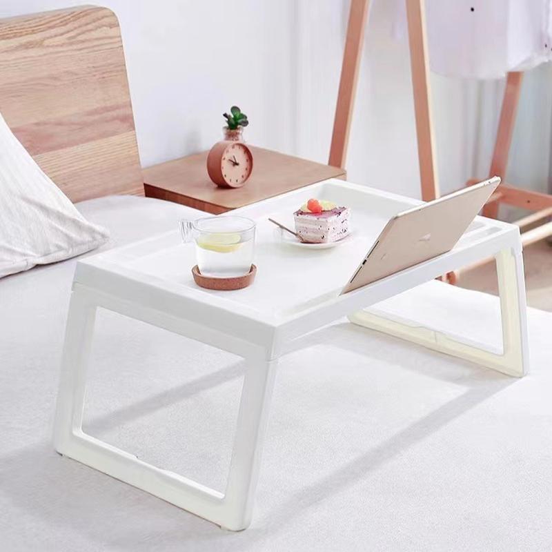 bed lazy dining table mobile notebook computer table on bed small table household portable folding dormitory desk