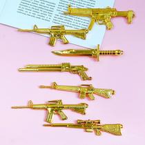 children's mini weapon pstic sword weapon model kindergarten toy gun game gun small school hot sale