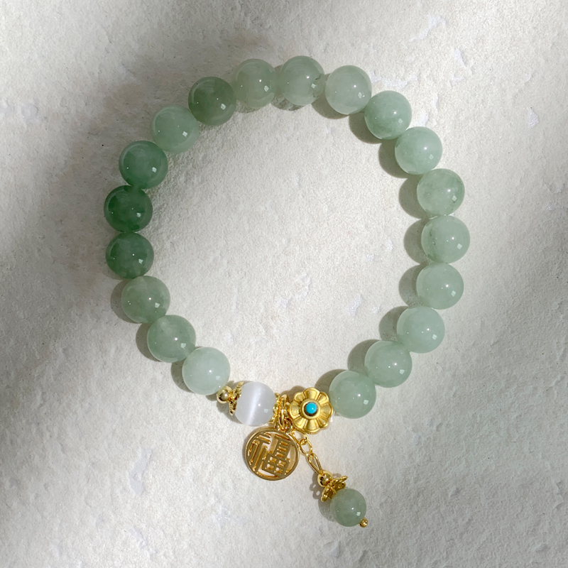 Original men's and women's yellow agate bracelet with a touch of sophistication, sweet and fresh, simple and elegant style. Wholesale in stock, sweet and fresh details Picture