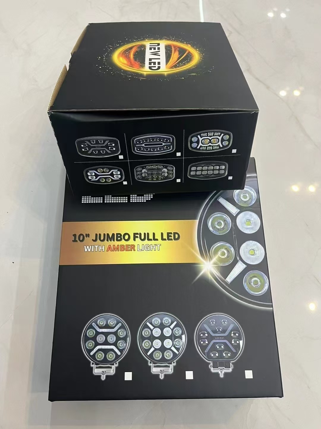 Truck LED lights, Volvo European truck lights, searchlights, fog lights, roof lights, yellow and white lights, Russian foreign trade pic 5