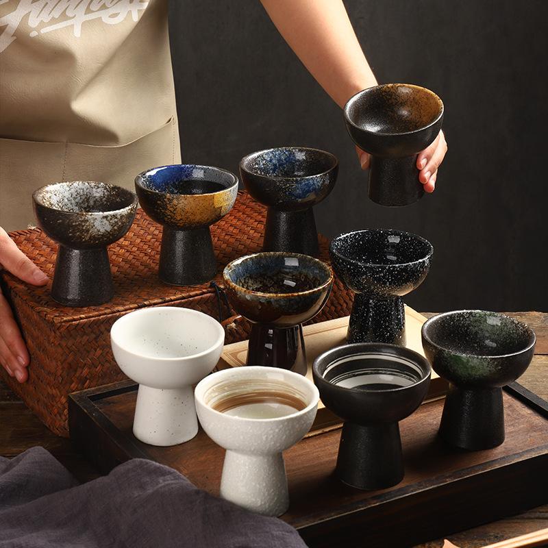 ceramic ice cream cup ice cream yogurt cup japanese ice cream ball cup creative dessert baking cake bowl factory wholesale