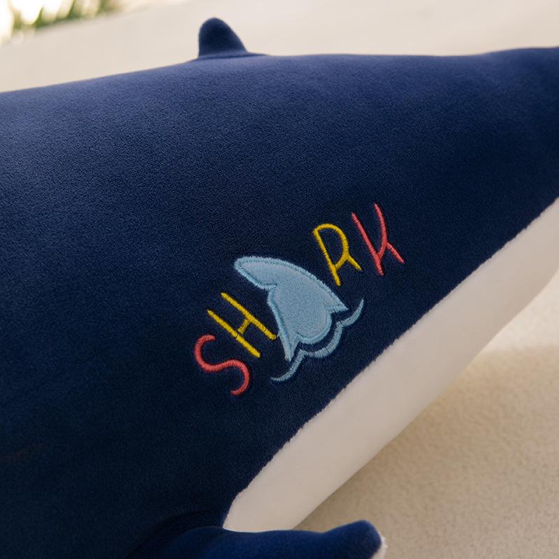 factory wholesale new shark two-in-one airable cover doll pillow nap car kindergarten dolphin airable cover details Picture