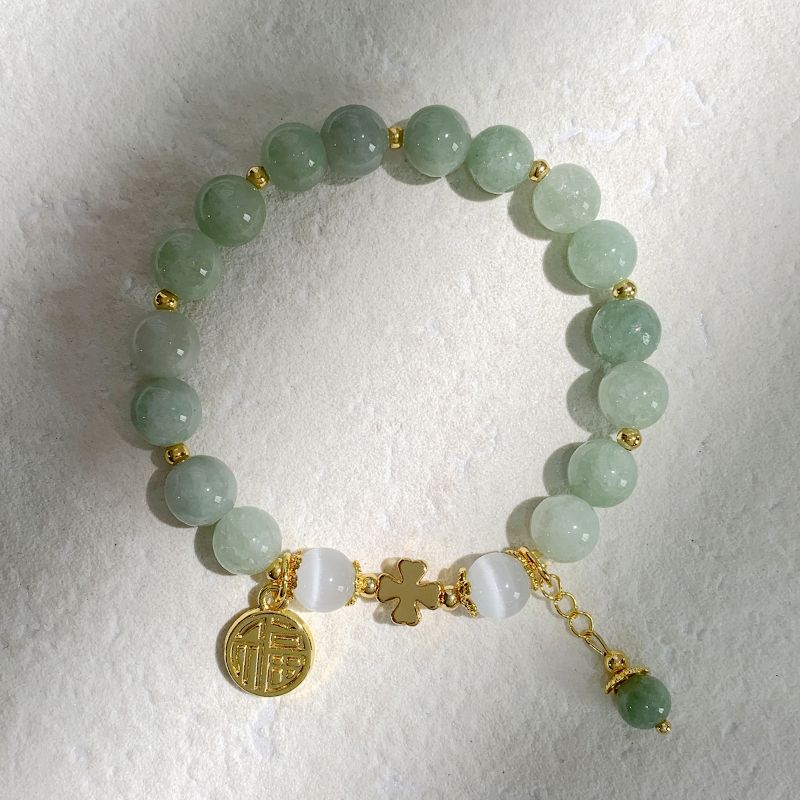 Original men's and women's yellow agate bracelet with a touch of sophistication, sweet and fresh, simple and elegant style. Wholesale in stock, sweet and fresh Item Picture