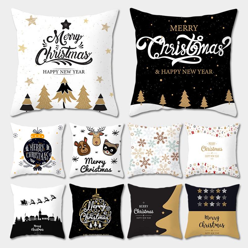 manufacturer merry christmas word christmas pillow cover amazon