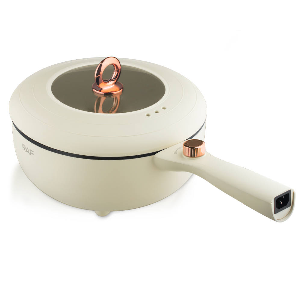 RAF European standard cross-border multi-functional electric frying pan, household integrated cooking non-stick pan, hot pot, electric cooker and steamer pic 7