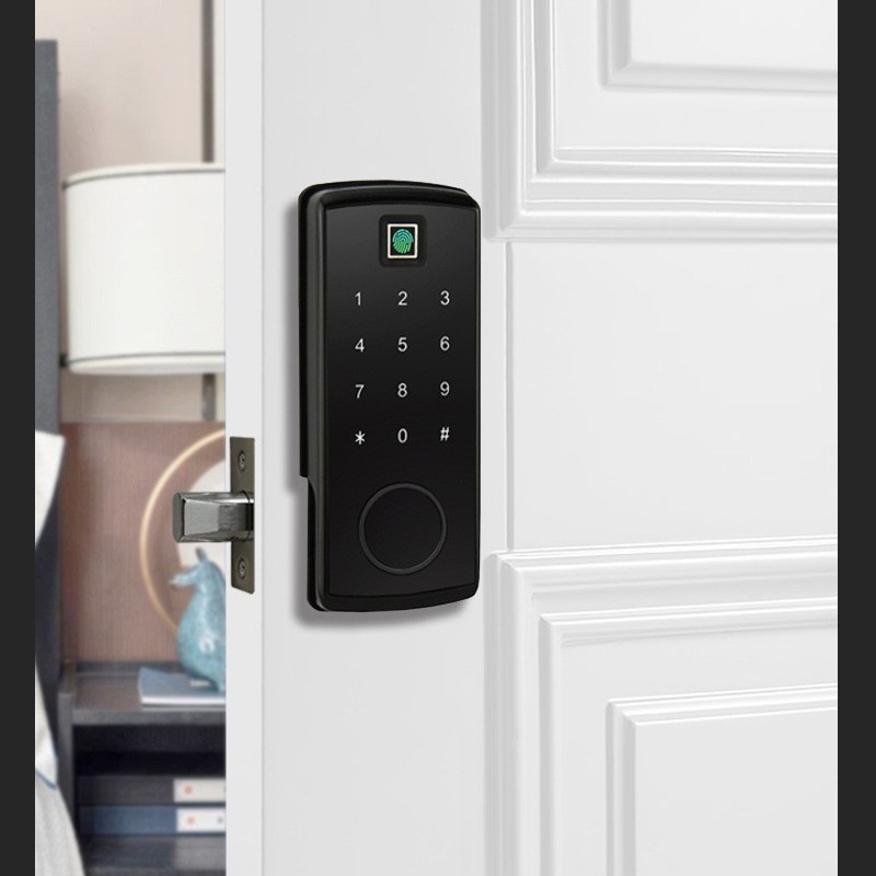 全自动家用智能锁入户门密码锁电子锁防盗门锁详情3