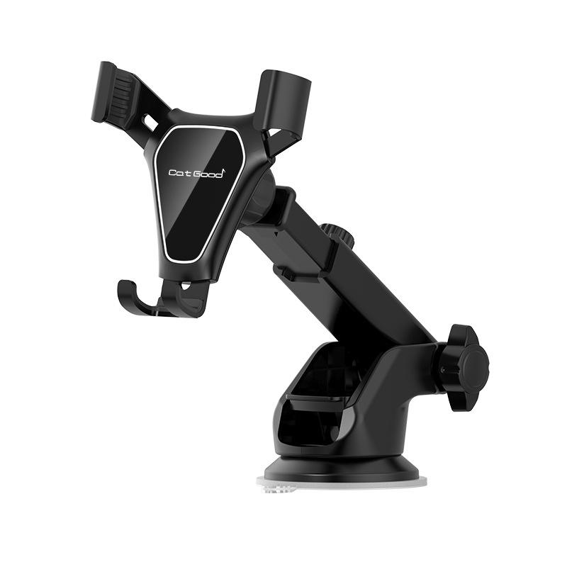 Car Mobile Phone Bracket Retractable Extended Navigation Bracket Weight Suction Cup Mobile Phone Bracket 360 Degree Rotation