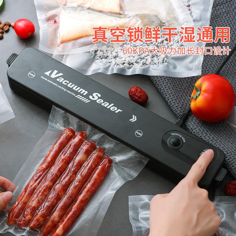 vacuum sealing all-in-one machine home use and commercial use vacuum packaging machine automatic large suction vacuum compression bag preservation machine