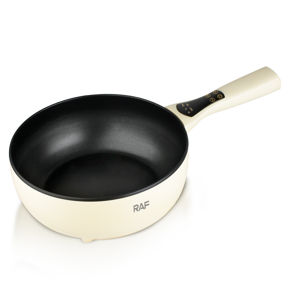 RAF European standard cross-border multi-functional electric frying pan, household integrated cooking non-stick pan, electric cooker and steamer, 5L+7L Application Scenario