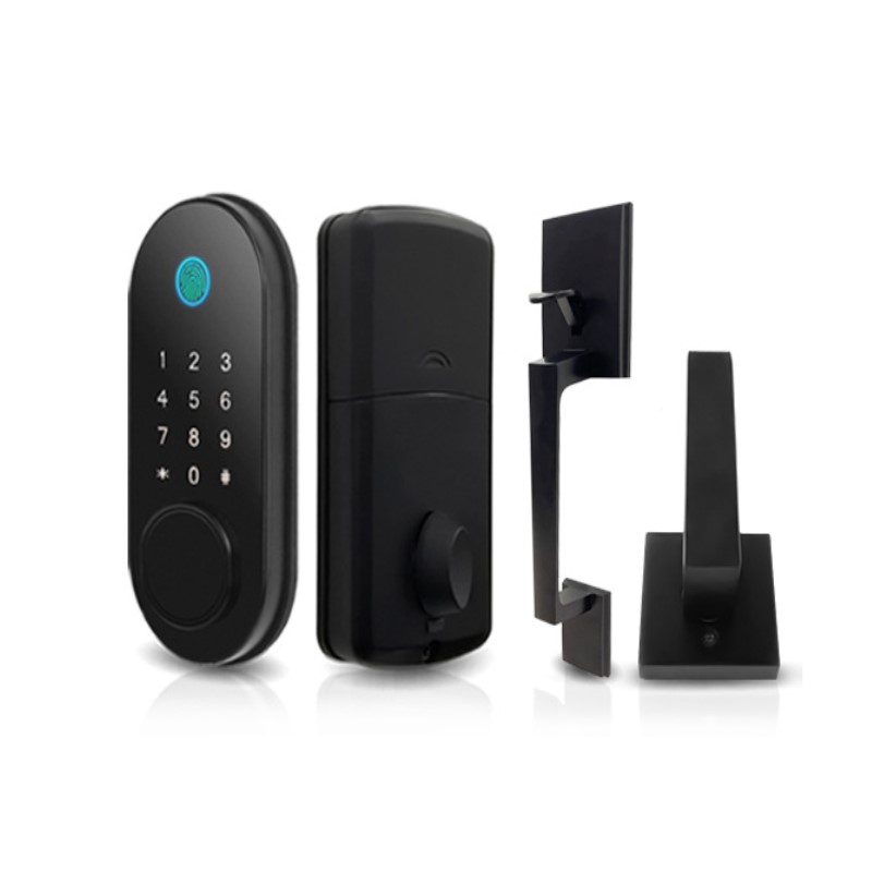 热销数字密码电子键盘智能门锁家用指纹密码防盗门锁