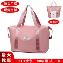 travel bag folding dry wet separation luggage bag large capacity lightweight sports bag hand-held luggage bag yoga fitness bag